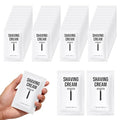 Shaving Cream Bulk, 12ml/0.42fl Oz Travel Shaving Cream, Individually Packaged, Suitable For Travel, Hotels, Home, Camping, Charities, Homeless People (200-PACK)