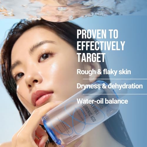 Jumiso Waterfull Hyaluronic Toner 250ml | Face Moisturizer, Facial Toner for All Skin Types, Daily Deep Hydration | Vegan, Fragrance-Free¡¦