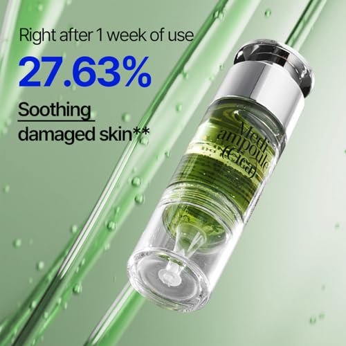 MILLIMILLI MediAmpoule ? Cica Serum | Calming Centella Asiatica Face Ampoule with TECA & Panthenol | Hydrating Korean Skin Care Serum for Face, 15ml