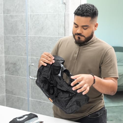 Beard Apron Premium, Beard Trimmer Catcher, Portable Non-Stick, Waterproof Hair Catcher, Shaving Apron Grooming