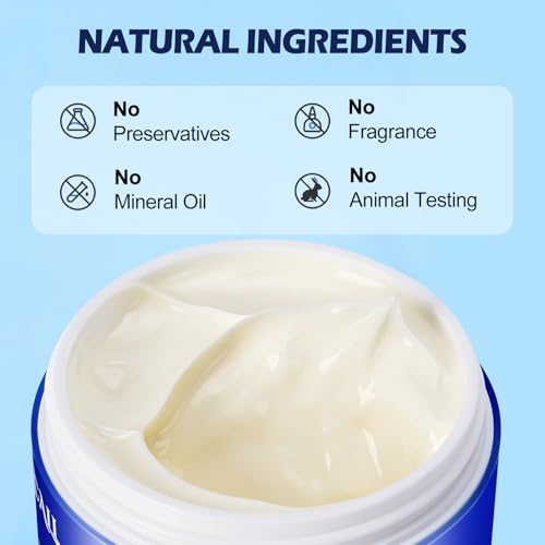 Body Lotion with Deep Moisturizing, Body Moisturizer Cream for Repair Dry Skin, Non-Greasy & Fast Absorbing, Fragrance-Free