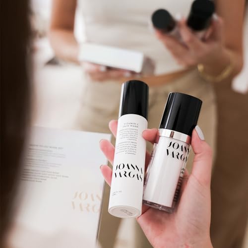Joanna Vargas Vitamin C Face Wash for Women ? Hydrating Daily Facial Cleanser with Witch Hazel, Hyaluronic Acid & Galactoarabinan ? Gentle Clarifying Face Wash for Dry or Dull Skin ? 120ml