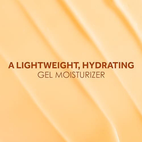 POND¡¯S Fresh Hydration Gel Moisturizer ? 24 HR Hydration with Orange Extract & Vitamin C ? Alcohol & Oil-Free Face Moisturizer ? Dermatologist Tested, 3.4 oz