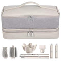 Double-Layer Airwrap Travel Case for Shark Flexstyle, Carrying Storage organizer bag for Shark Flexstyle or FlexFusion, Travel Bag for Shark Flexstyle/Dyson Airwrap Styler and Attachments
