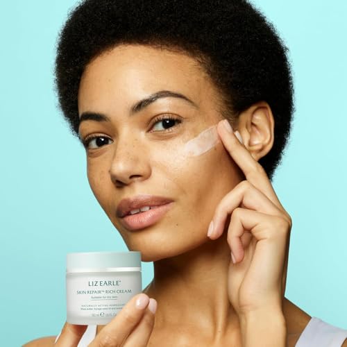 Liz Earle Skin Repair Light Face Cream - Hydration-Boosting Face Moisturizer with a Silky, Lightweight Texture - Balances & Hydrates Skin for a Healthy, Radiant Glow (50 ml)