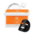 VC Shot Daily Ampoule Mask - Korean Face Sheet Masks with Vitamin C for Radiant Skin Tone Daily Facial Treatment with Niacinamide for Hydration & Complexion Enhancement, 30 Sheets