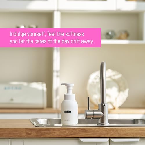 Baby Powder Double Scented Foaming Hand Soap, Moisturizing Foam with Fig and Pomegranate Extract, Vegan Wash for Bathroom and Kitchen, 10.14 fl oz (BabyPowder-3)