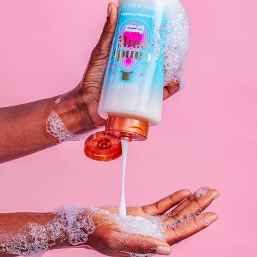 Tree Hut Candy Cane Moisturizing Foaming Gel Wash | Cleanse & Soothe Skin Without Stripping Moisture | Made with our Hydrating Oil Complex | Limited Edition Holiday | 18 fl oz.