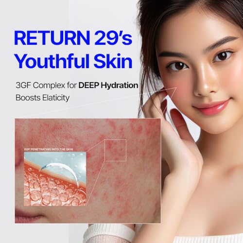 RIVERFILL REPAIR CREAM EGF Centella Niacinamide Deep Wrinkle Moisturizer Anti Aging Rejuvenation Crow¡¯s Feet Glass Skin Korean Skincare Skin Barrier Day & Night Routine 1.35 fl.oz (40ml)