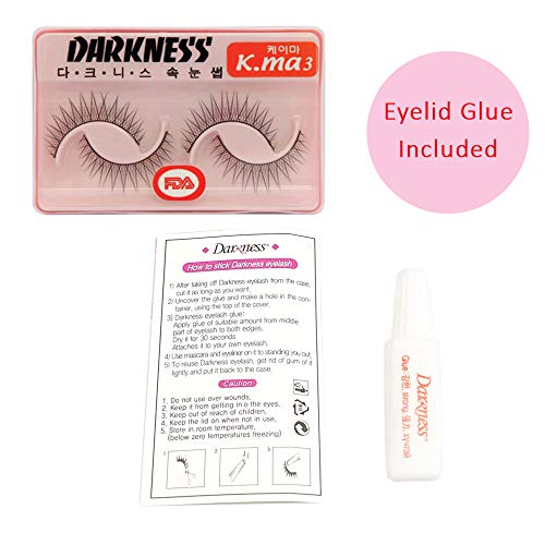 Darkness False Eyelashes K-ma 3