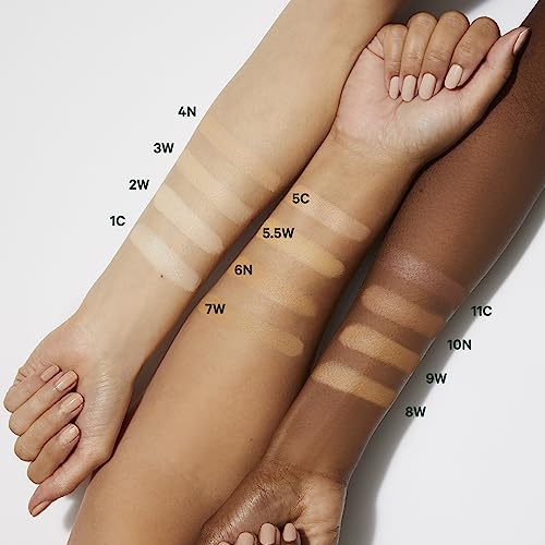 Well People Bio Powder Foundation, Lightweight & Hydrating Foundation For Perfecting & Smoothing Skin, Semi-Matte Finish, Vegan & Cruelty-free, 11C
