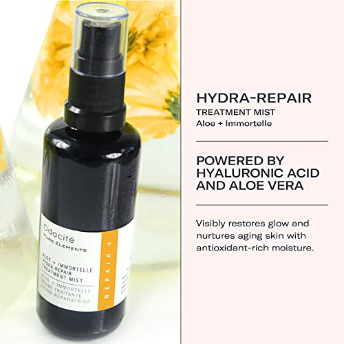 Odacit? Face Moisturizer Spray Mist - Aloe & Immortelle Hydra-Repair Facial Mist - Lightweight & Refreshing Anti-Aging Moisturizer for Mature, Dry, or Sensitive Skin, 1.69 fl. oz