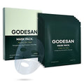Hydrogel Face Mask Pack 10pcs - Rich Collagen, Deep Moisture, Tea Tree, All skin type, Hyaluronic