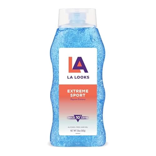LA Looks Styling Hair Gel - Extreme Sport - 20 Oz - Hold for High Performance Activity
