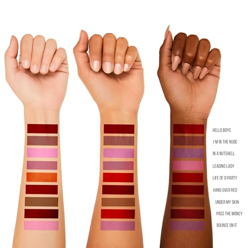 Sacha Cosmetics Intense Matte Lip Velvet Liquid Lipstick, Long-Lasting Velvet Matte Finish, 0.2 fl oz, Hello Boys!