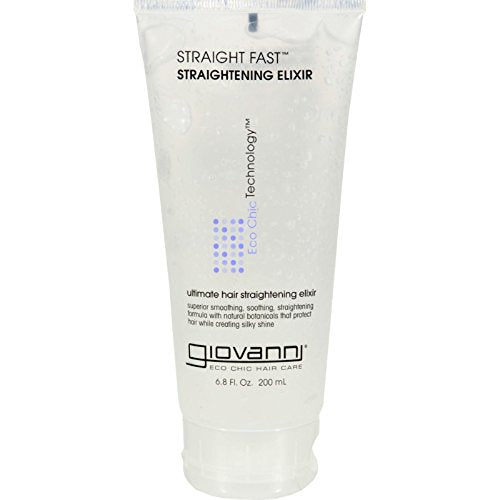 GIOVANNI- Straight Fast- Eco Chic Hair Straightening Elixir (6.8 Ounces)