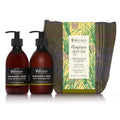 The Highland Soap Company Hand Care Gift Set, Organic Hand Wash & Lotion Set (Lemongrass & Ginger)