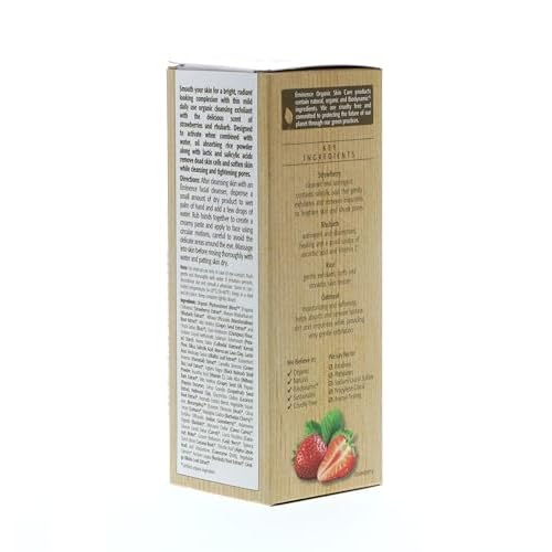 Strawberry Rhubarb Dermafoliant With Lactic Acid by Eminence for Unisex - 4.2 oz Exfoliator