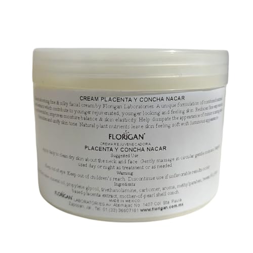 Florigan Rejuvenating Facial Cream Placenta y Concha N?car 350grs (1)