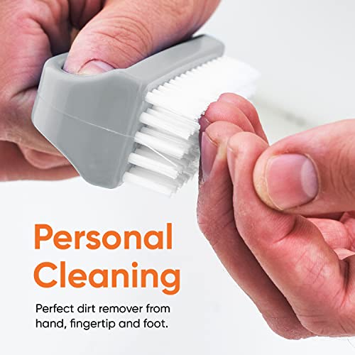 Nail Brush for Cleaning Fingernails, Nail Scrubber Brush, Toe Foot Hands Fingernail Brush Cleaner- Small Scrub Brush- All-Purpose Stiff Cleaning Brush for Home, Kitchen, Work, (36)
