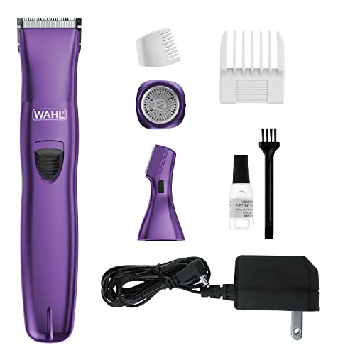 Wahl Pure Confidence Rechargeable Electric Trimmer, Shaver, & Detailer for Smooth Shaving & Trimming of The Face, Underarm, Eyebrows, & Bikini Areas ? Model 9865-100