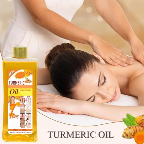 MILEDY Soft 7 Oil, Soft 7 Turmeric Oil for Skin, S oft 7 Turmeric O il, Moisturizing Face and Body, Suitable All Skin Types