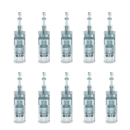10PCS 16Pin 0.25mm Microneedling Derma Roller Pen Cartridges For M8/M7S,Easy-to-Use At Home(10PCS,16P)