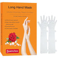 3 Pairs Moisturizing Hand Mask with Avocado and Shea Butter Oil effectively soothes and repairs dry, rough hands. Natural plant-based gloves suitable for both men and women.
