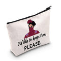 JYTAPP TV Show Gift Inspired Makeup Bag TV Show Fan Gift Luke's Diner Coffee Inspired (cosmetic organizer bag)