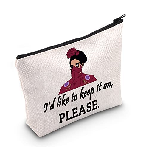 JYTAPP TV Show Gift Inspired Makeup Bag TV Show Fan Gift Luke's Diner Coffee Inspired (cosmetic organizer bag)