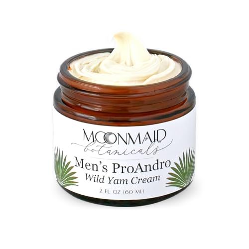 MoonMaid Botanicals ProAndro Men's Wild Yam Cream with Saw Palmetto for Men | His Wild Yam Cream