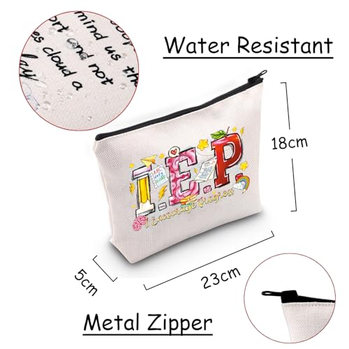 TSOTMO ICU Nurse Makeup Bag Emergency Room Nurse Zipper Bag Specialist Gift For Student (ICU)