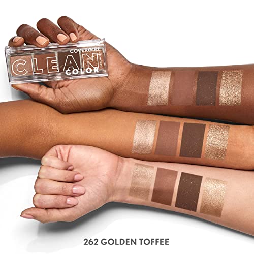 COVERGIRL Clean Fresh Color Clean Eyeshadow Golden Toffee