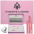 200 Individual Lash Clusters 30D 40D DIY Eyelash Extension Clusters Long-Lasting & Durable Lashes Natural Look for Home Use with applicator, BOND, SEAL AND REMOVER