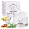 Beef Tallow for Skin - 100% Grass Fed Whipped Beef Tallow Moisturizer Cream, Face & Body Balm with Organic Jojoba Oil & Vitamin E, Natural Skin Care for Mature, Dry, Sensitive Skin (2.0oz)