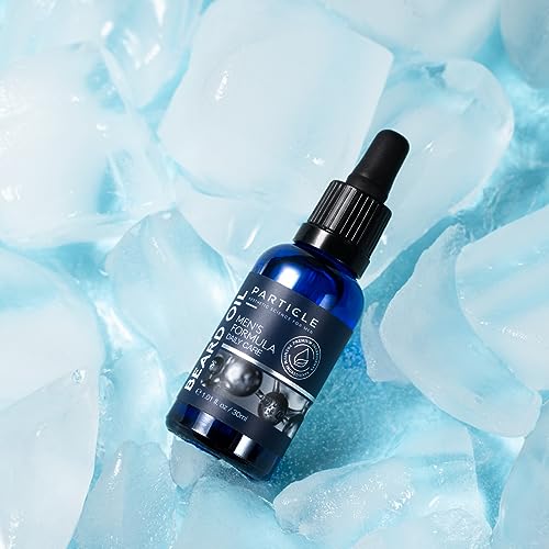 Particle Beard Oil - Soft and Itch-Free Formula with 6 Natural Oils, Argan Oil to Soften, Groom and Soothe Dry Skin (1 Oz)