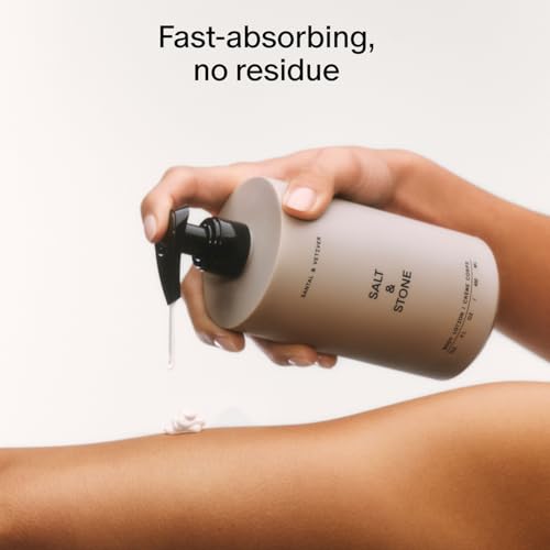 Salt & Stone Body Lotion for Women & Men | Santal & Vetiver | Hydrates, Nourishes & Softens Skin | Restores Dry Skin | Fast-Absorbing | Cruelty-Free & Vegan | 15.2 fl oz