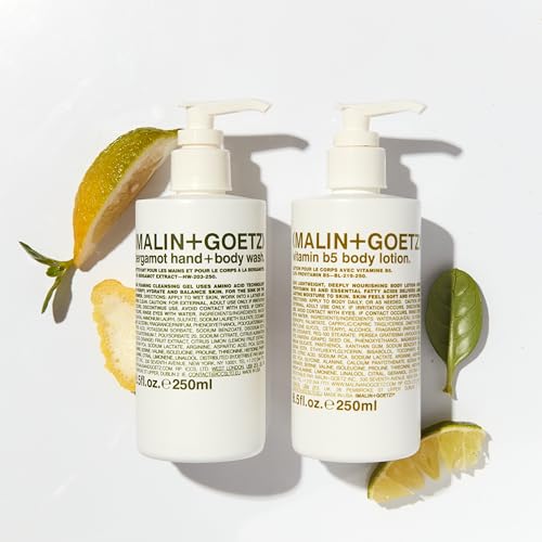 MALIN+GOETZ Vitamin B5 Body Lotion | Lightweight Daily Moisturizer with Avocado & Grapeseed Oils | Hydrating, Nourishing, Long-Lasting & Bergamot Scented | Vegan, Cruelty-Free