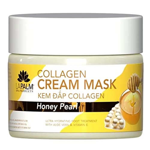 La Palm Spa Products Collagen Cream Mask - Honey Pearl 12oz