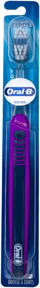 Oral-B Indicator Toothbrushes 35, Compact Soft (Colors Vary) - Pack of 6