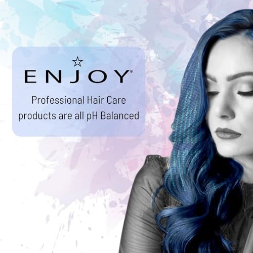 ENJOY Texture and Volume Spray for Curly Hair, Anti-Frizz Conditioning Hair Detangler - 3.4 Fl Oz.