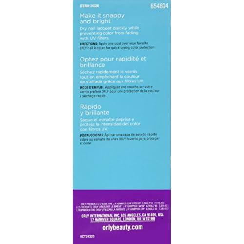 Orly Nail Dryer, In-A-Snap, 0.6 Ounce