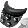 Shampoo Bowl Neck Rest for Sink, Silicone Neck Rest Cushion with Suction Cup, Portable Hair Washing Sink Neck Support Non-Slip for Salon Home Wash Basin