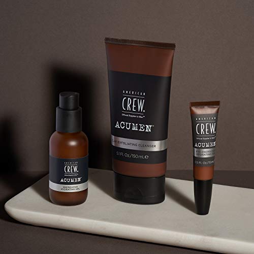 American Crew Men's Exfoliating Face Cleanser, Daily Clay Cleanser, 5.1 Fl Oz