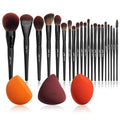Jessup Makeup Brushes T271 with Makeup Sponge SP013