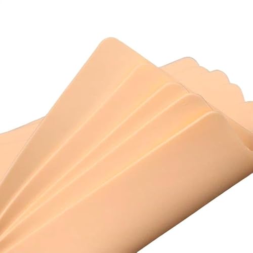 10pcs Double Sides Fake Skin for Practicing and Tattooing, Soft Tattoo Practice Skin for Beginners and Artists Tattoo Kit