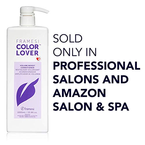 Framesi Color Lover Volume Boost Shampoo, Sulfate Free Shampoo with Quinoa and Aloe Vera, Color Treated Hair