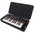 co2CREA Hard Carrying Case for Akai Professional MPK Mini IV MIDI Keyboard Controller, EVA Protective Case with Shockproof Interior, Portable Storage Case for MIDI Keyboard & Accessories (Black)