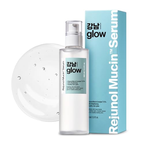 Rejunol Mucin PDRN Serum 3.3floz - 97% Snail Mucin I Panthenol I Niacinamide I Korean Skin Care I Face Exfoliator I Face Moisturizer | Salmon DNA