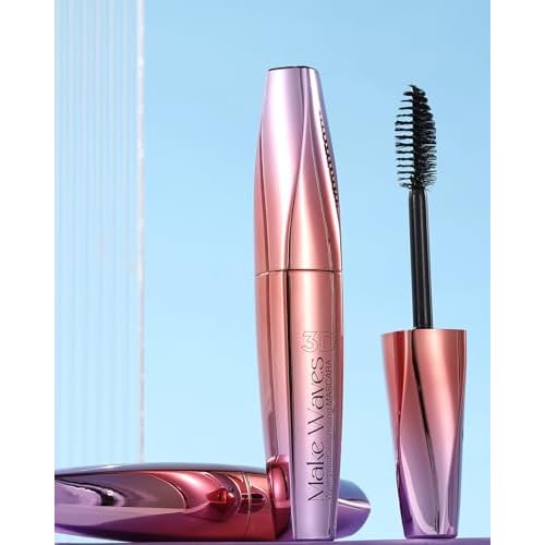 Mascara, Waterproof Mascara Black, Long Lasting Volume Mascara, Instant & Very Easy to Apply, Full-Sized Black Mascara for Eye Makeup